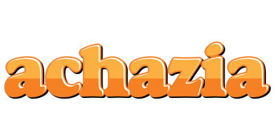 Achazia orange logo