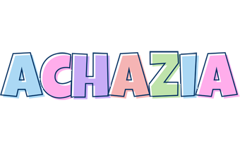 Achazia pastel logo