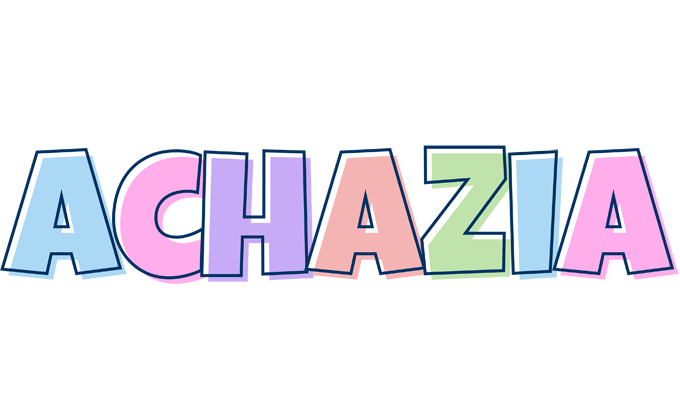 Achazia pastel logo