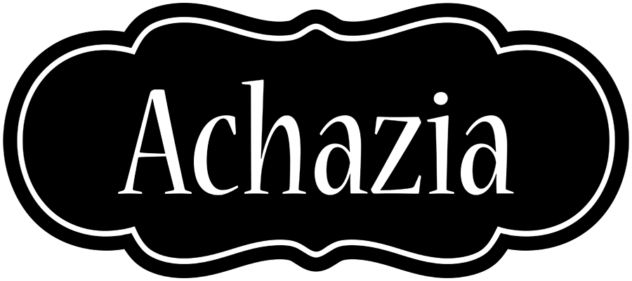 Achazia welcome logo