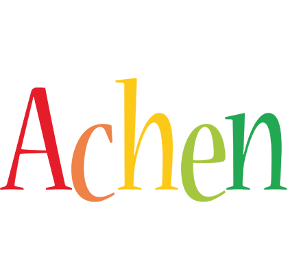 Achen birthday logo