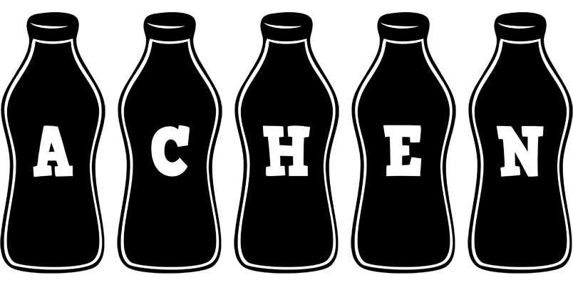 Achen bottle logo