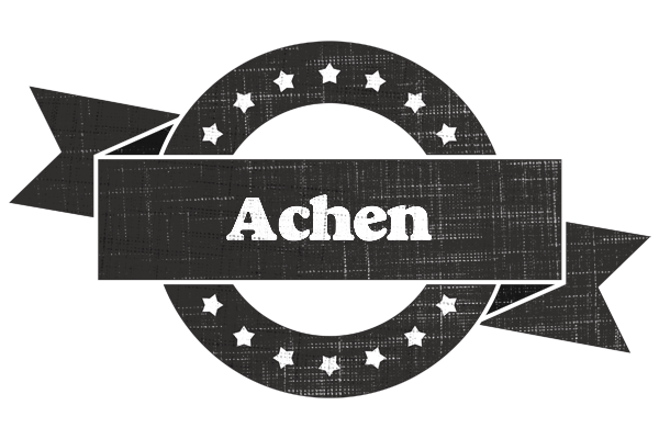 Achen grunge logo