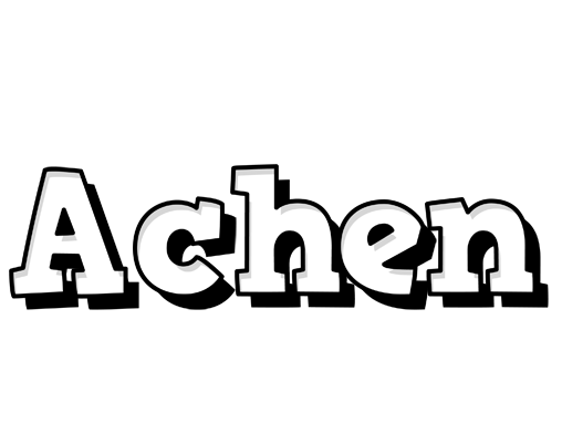 Achen snowing logo