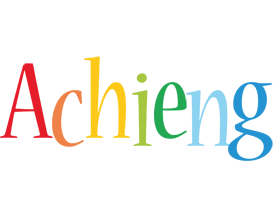 Achieng birthday logo