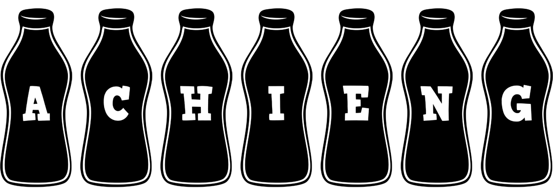 Achieng bottle logo