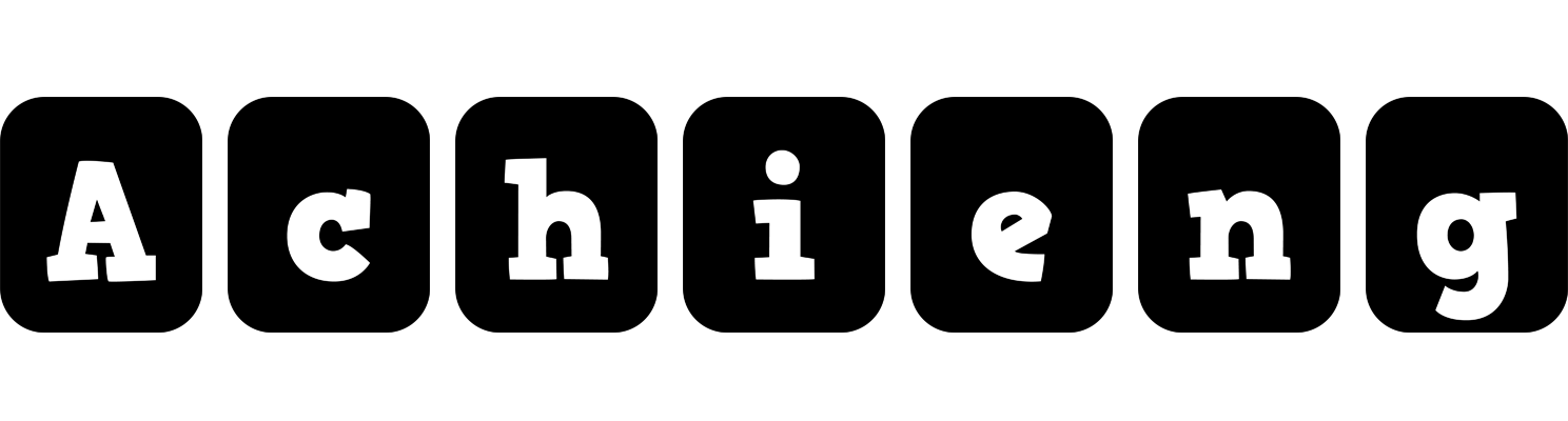 Achieng box logo