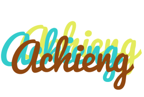 Achieng cupcake logo