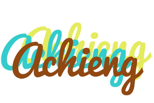 Achieng cupcake logo