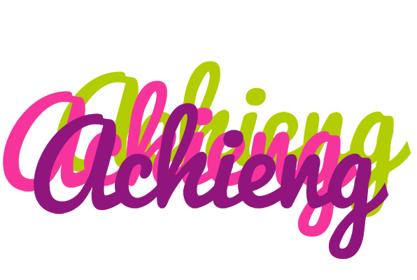 Achieng flowers logo