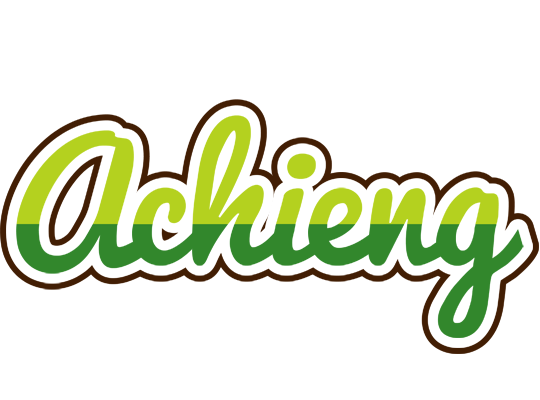 Achieng golfing logo