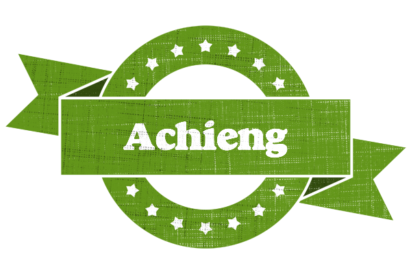 Achieng natural logo