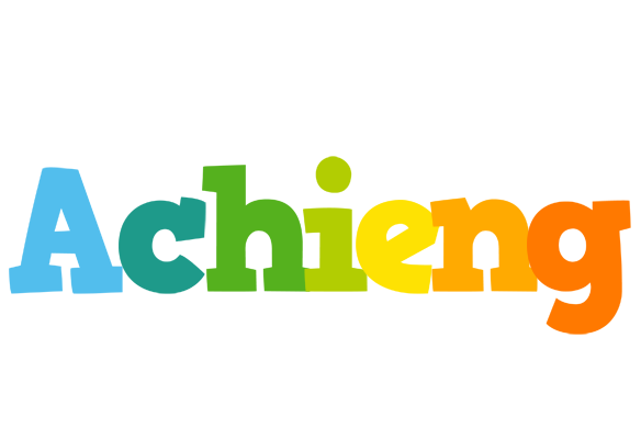 Achieng rainbows logo