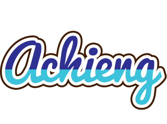 Achieng raining logo