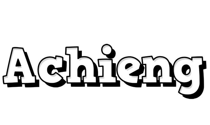 Achieng snowing logo