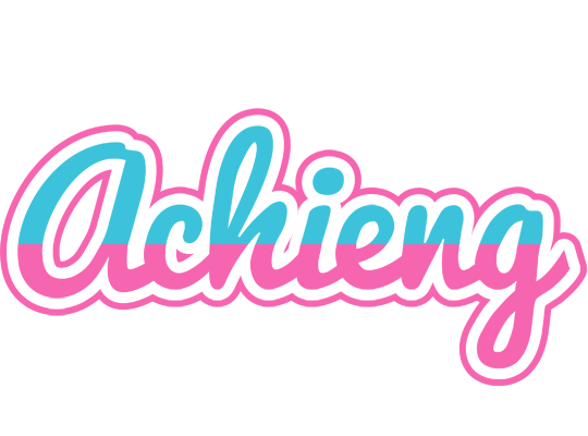 Achieng woman logo