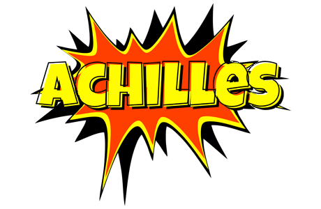 Achilles bazinga logo