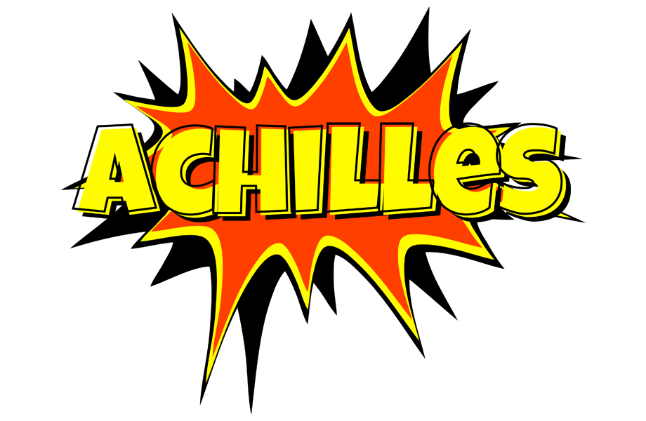 Achilles bazinga logo