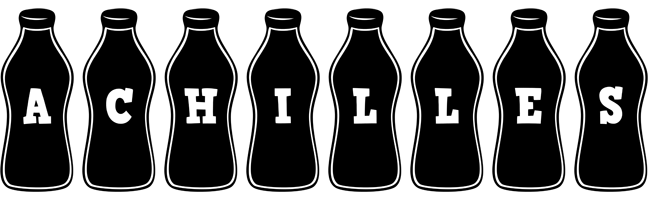 Achilles bottle logo