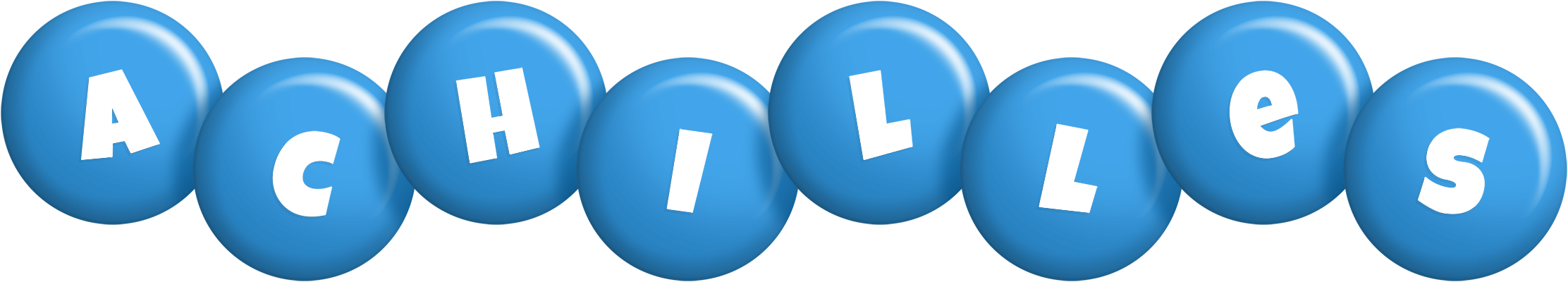 Achilles candy-blue logo