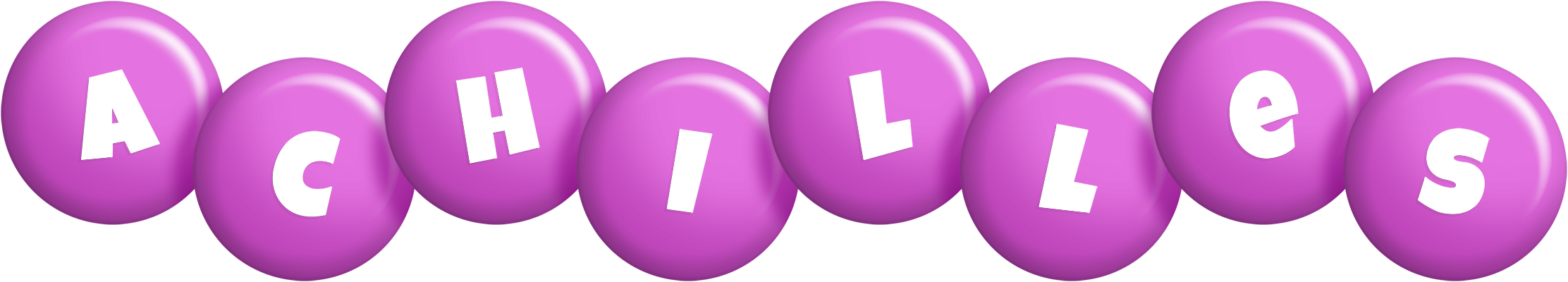 Achilles candy-purple logo