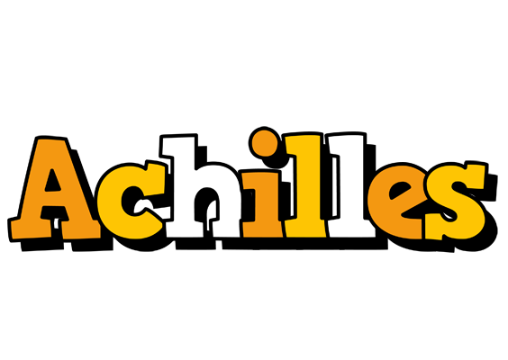 Achilles cartoon logo