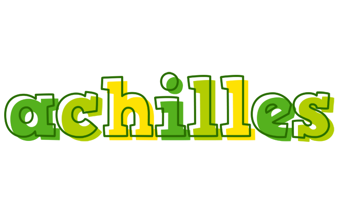 Achilles juice logo
