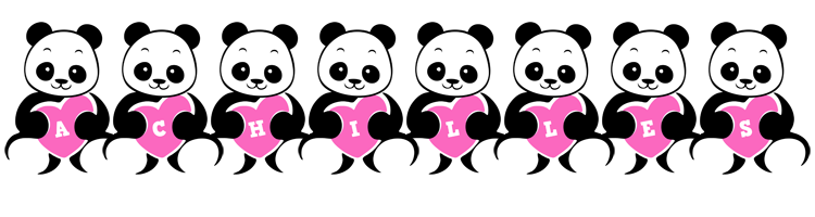 Achilles love-panda logo