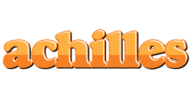 Achilles orange logo