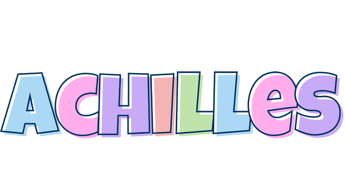 Achilles pastel logo