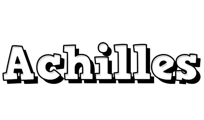 Achilles snowing logo
