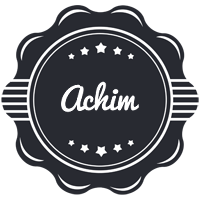 Achim badge logo