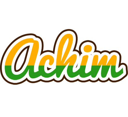 Achim banana logo