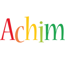 Achim birthday logo