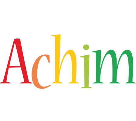 Achim birthday logo