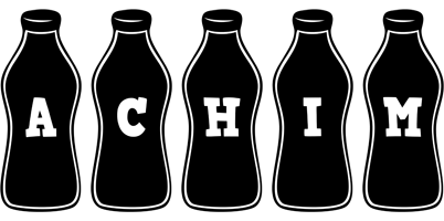 Achim bottle logo