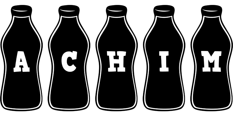 Achim bottle logo