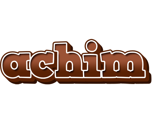 Achim brownie logo