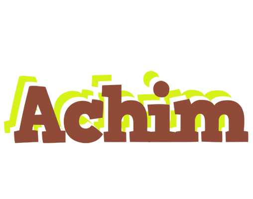 Achim caffeebar logo