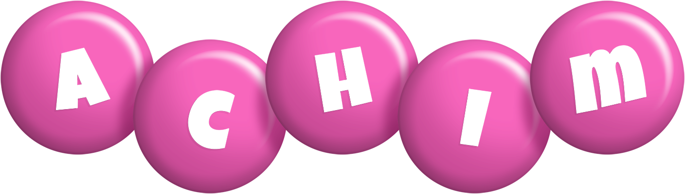 Achim candy-pink logo