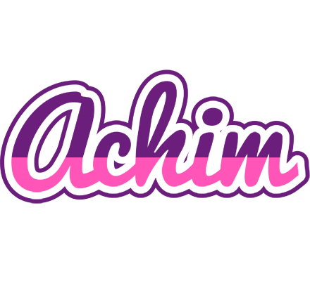 Achim cheerful logo