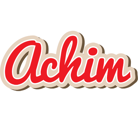Achim chocolate logo