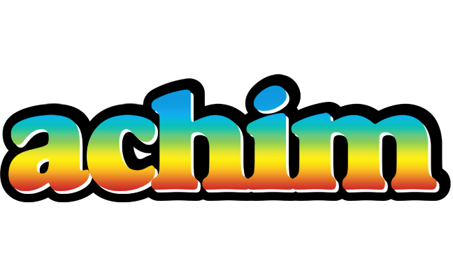 Achim color logo