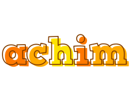 Achim desert logo