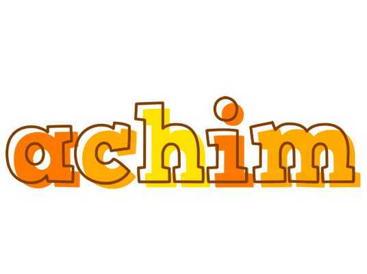 Achim desert logo