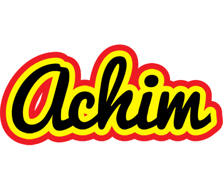 Achim flaming logo