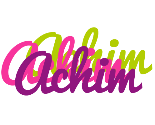Achim flowers logo