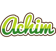 Achim golfing logo