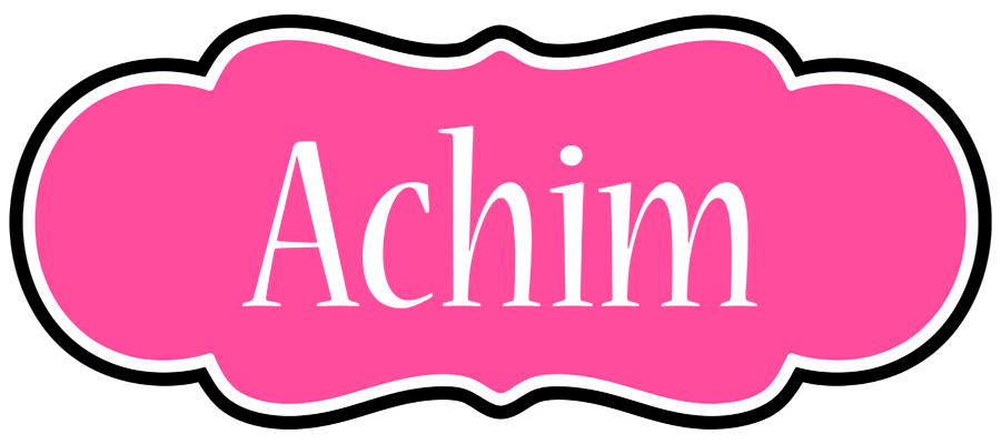 Achim invitation logo