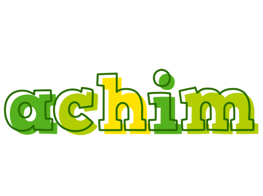 Achim juice logo